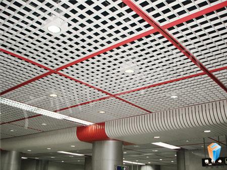 长盛建材铝格栅应用效果图