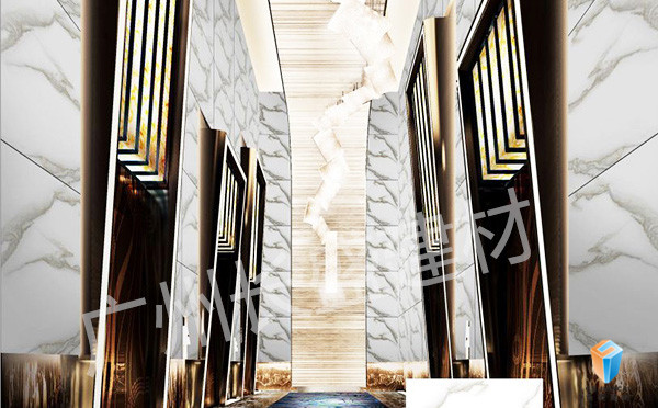 石纹铝单板装饰效果